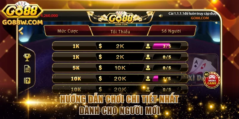 Hướng dẫn chơi chi tiết nhất dành cho người mới